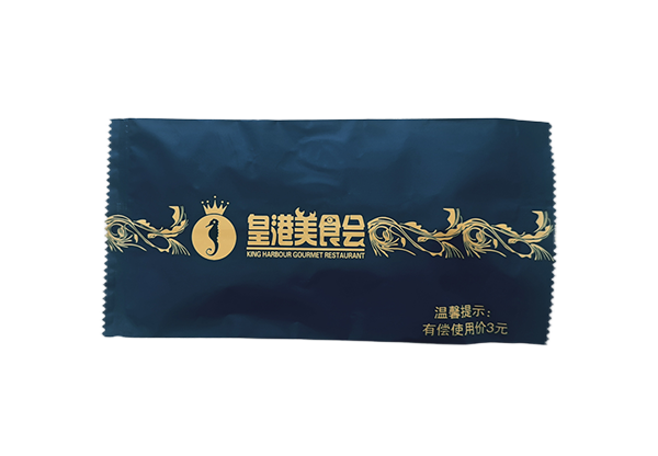 皇港美食會(huì)濕毛巾定制